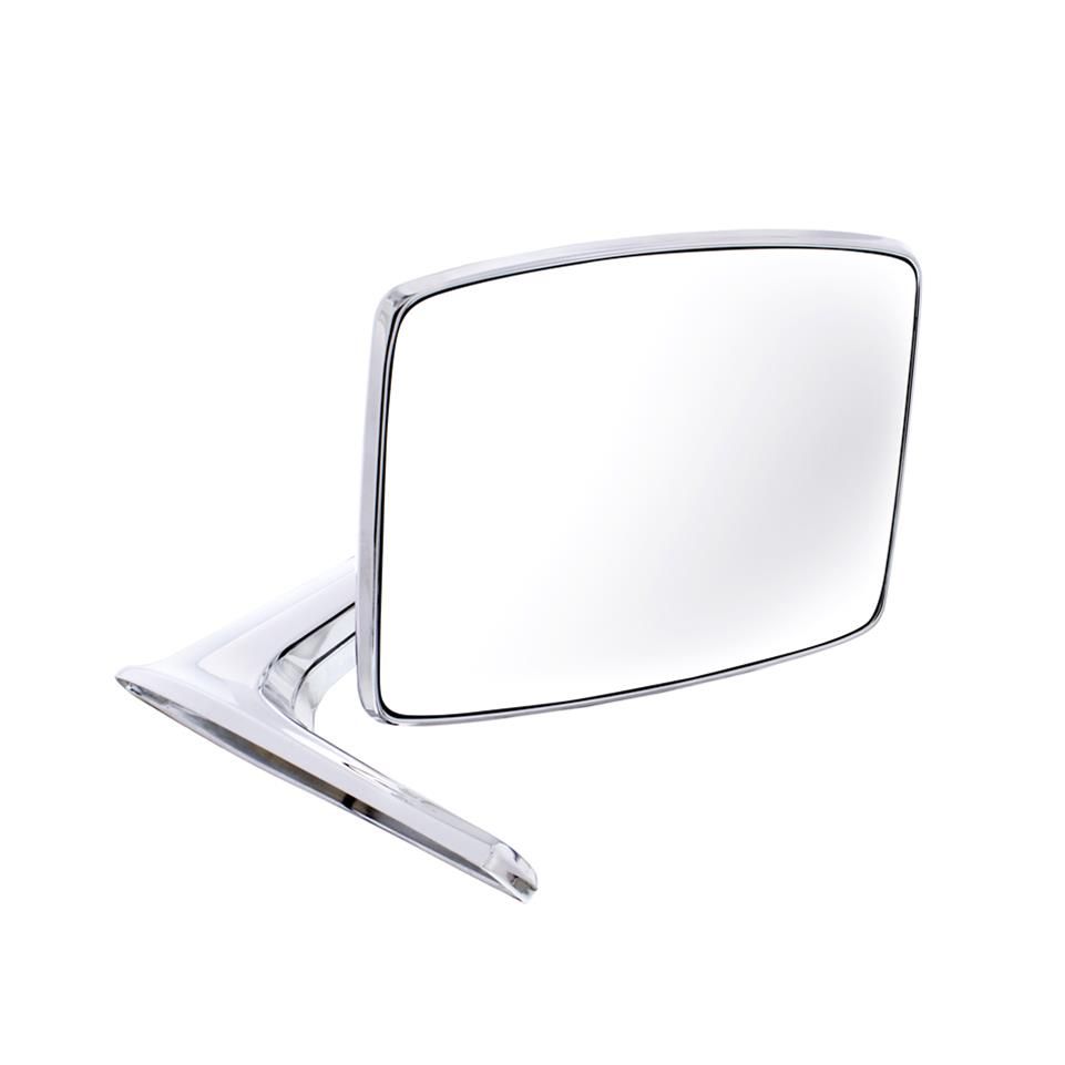 Chrome Exterior Mirror for 1966-1977 Ford Bronco &amp; 1967-1979 Ford Truck, Right-Hand