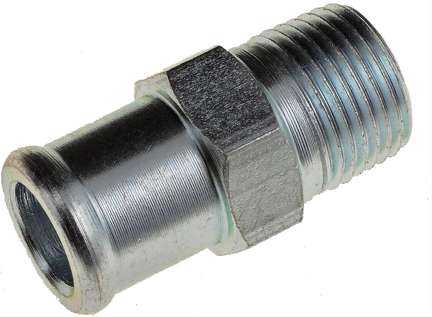 Straight NPT to Hose Barb Adapter, 3/8" NPT to 5/8" Hose