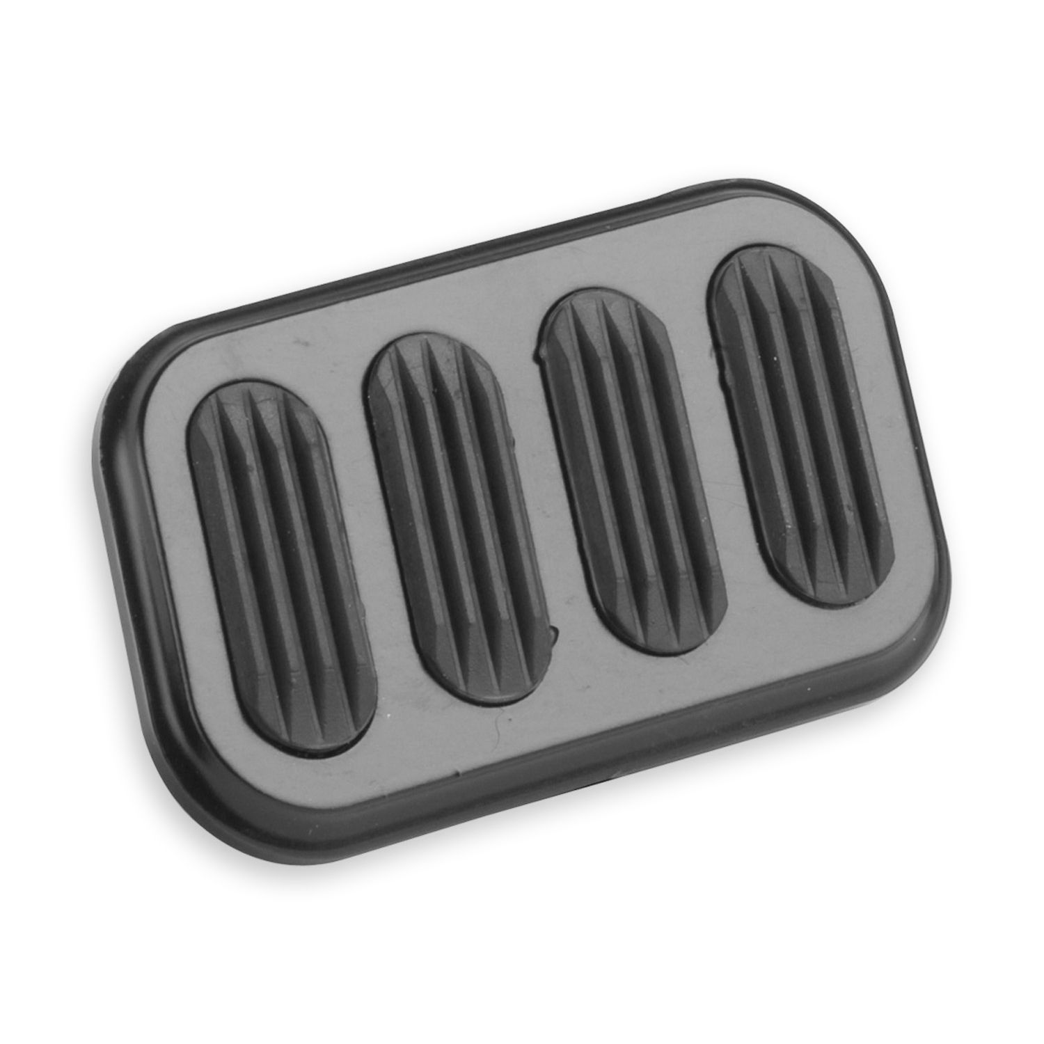 Rectangular Steel Brake Pedal Pad – Black Finish