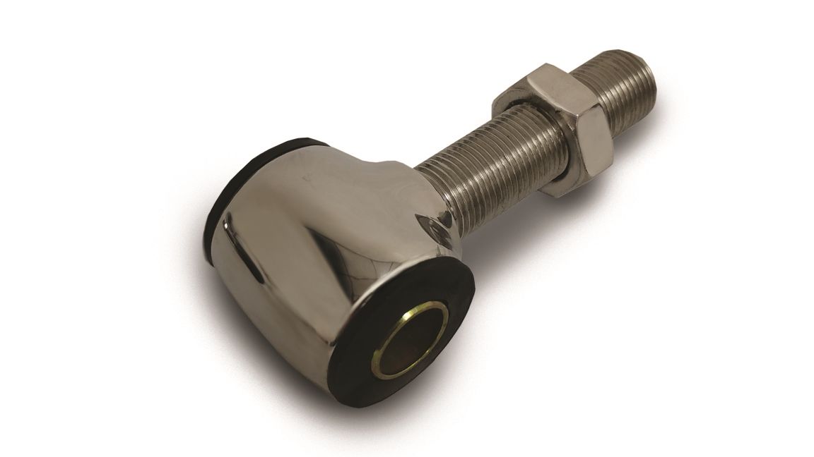 Straight 3/4"-16 RH Thread Rod End Adjuster, Polished Stainless Steel