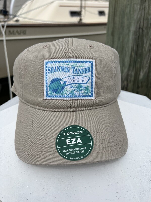 NEW SUMMER &#39;25/KHAKI COTTON LEGACY HAT WITH NEW SUMMER LOGO! ADJUSTABLE STRAP ONE SIZE FITS ALL!​