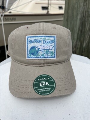 NEW SUMMER '23/KHAKI COTTON LEGACY HAT WITH NEW SUMMER LOGO! ADJUSTABLE STRAP ONE SIZE FITS ALL!​
