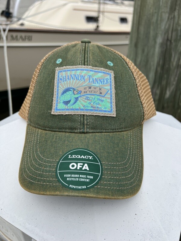 NEW SUMMER &#39;25/AQUA BLUE SOFT MESH LEGACY TRUCKERS HAT/AQUA BLUE