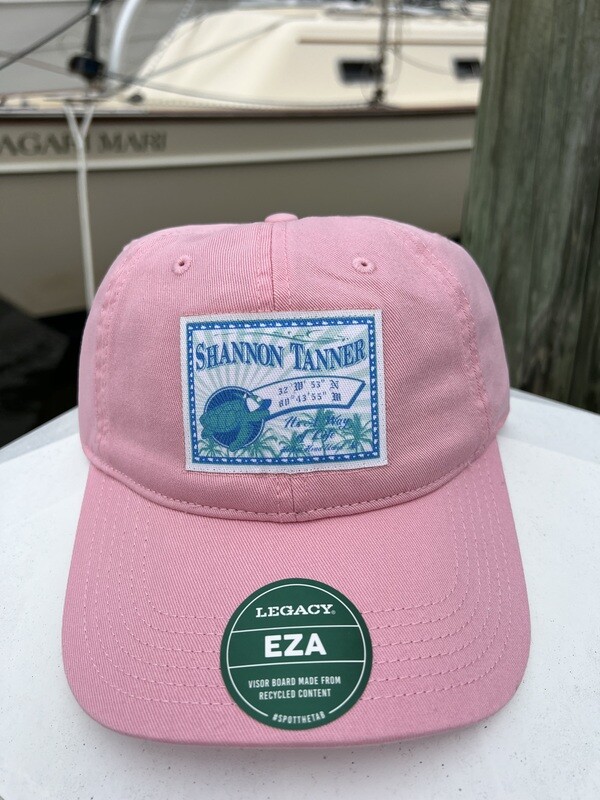 NEW FOR SUMMER &#39;25/ PINK COTTON LEGACY HAT WITH NEW SUMMER LOGO! ADJUSTABLE STRAP ONE SIZE FITS ALL!​