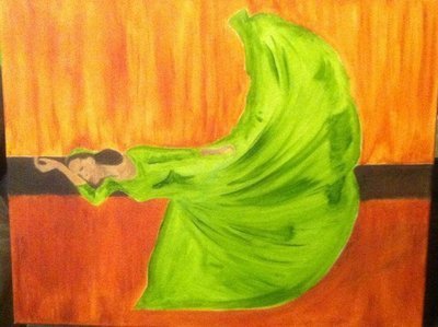 Dancer in Green