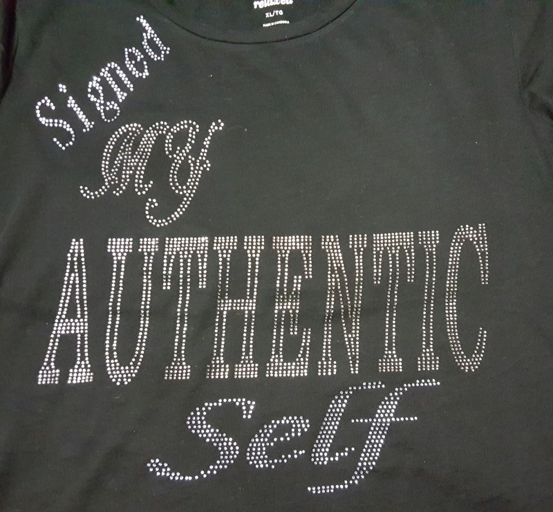Signed, MY AUTHENTIC SELF