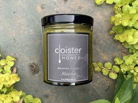 Whipped Honey with Matcha
