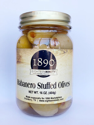 Habanero Stuffed Olives