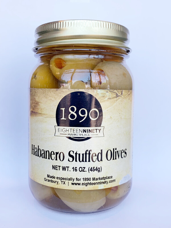 Habanero Stuffed Olives