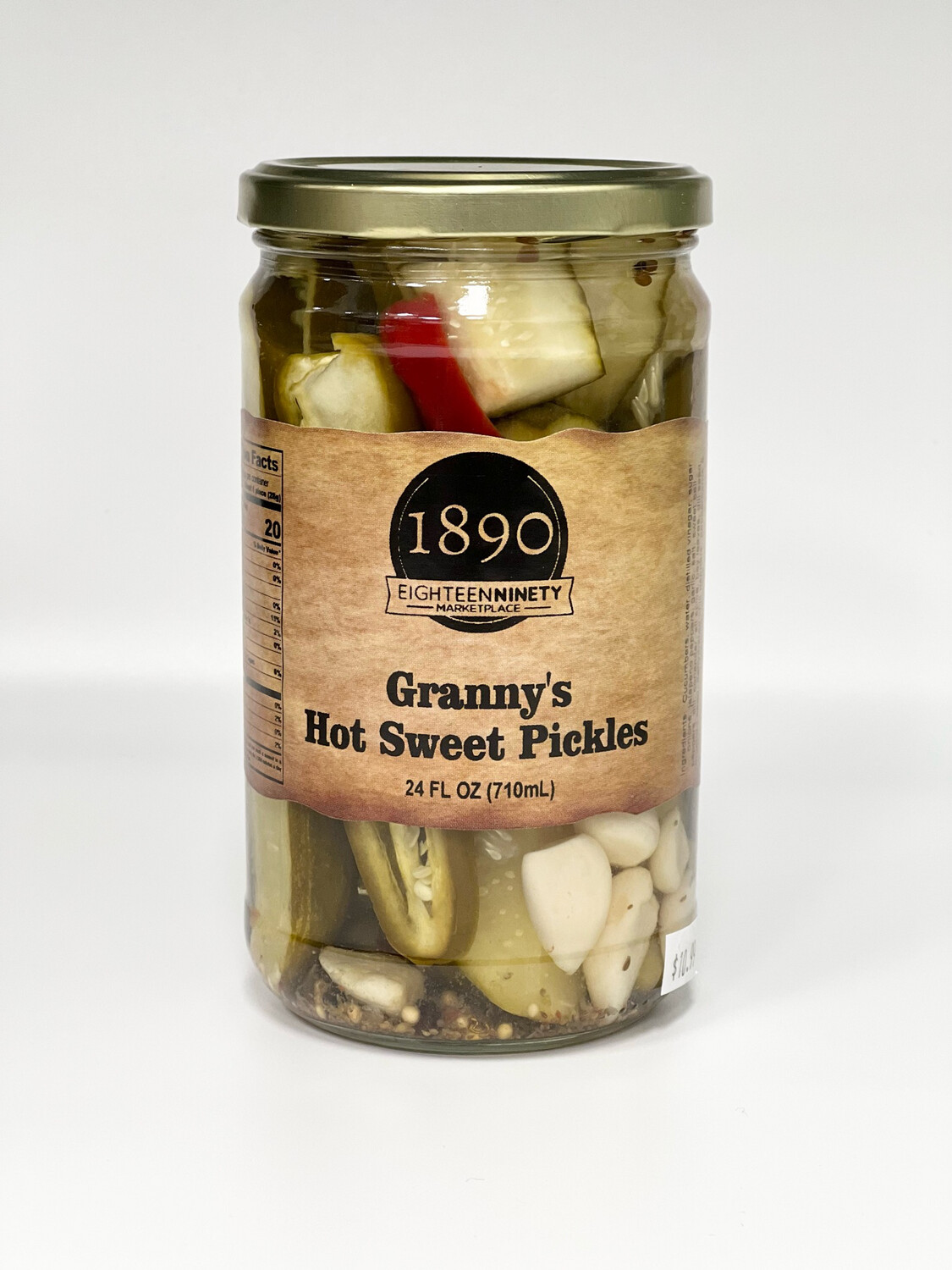 Granny's Hot Sweet Pickles
