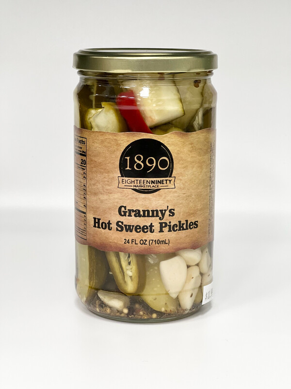 Granny&#39;s Hot Sweet Pickles