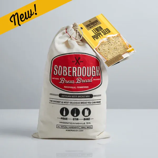 Soberdough Lemon Poppy Seed Bread- NEW