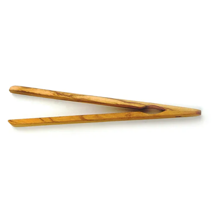 Olive Wood Toast Tong