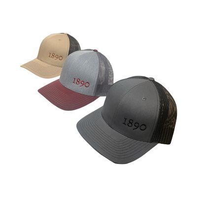 1890 Hat *Embroidered Logo