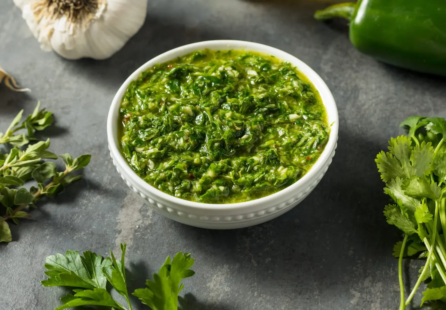 Fused Chimichurri Verde Olive Oil