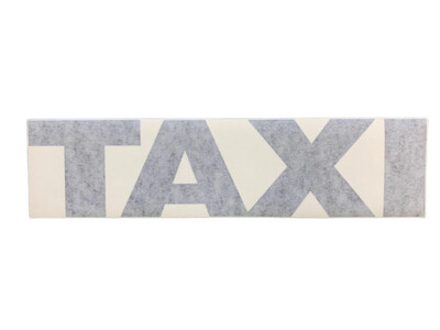 Taxi sticker standrad