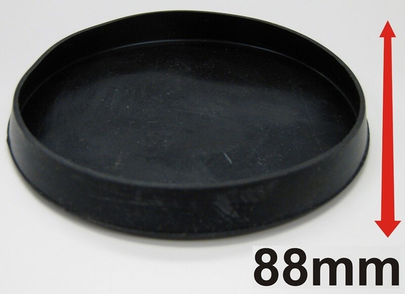 Rubber cover for round FE magnet