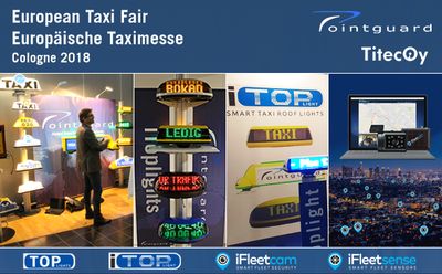 Oct 2018 - Meet Pointguard at the European Taxi Fair in Cologne on November 2-3