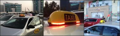 Dec 2014 - Pointguard delivers iToplights to smart taxis in Abu Dhabi