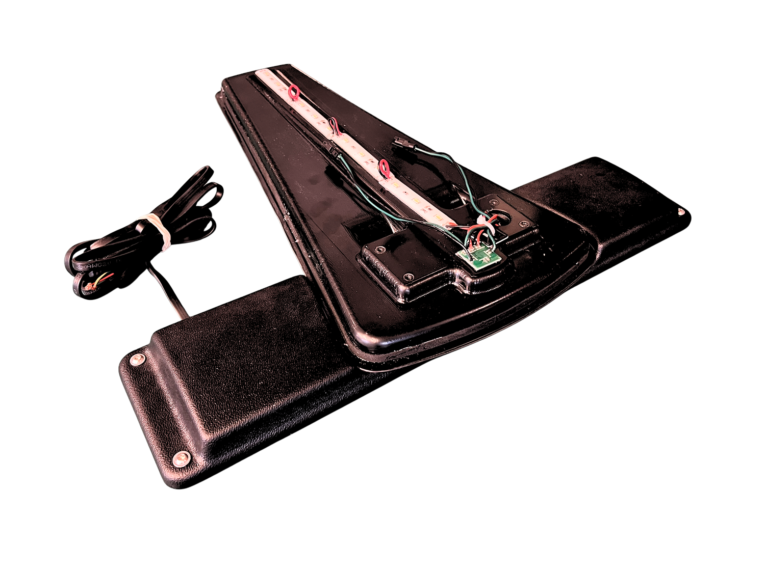 Base plate Streamer LED for extra illumination zones (green LED)