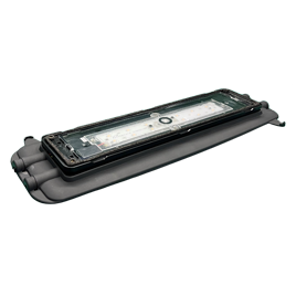 Magnetic fixings with baseplates and LED