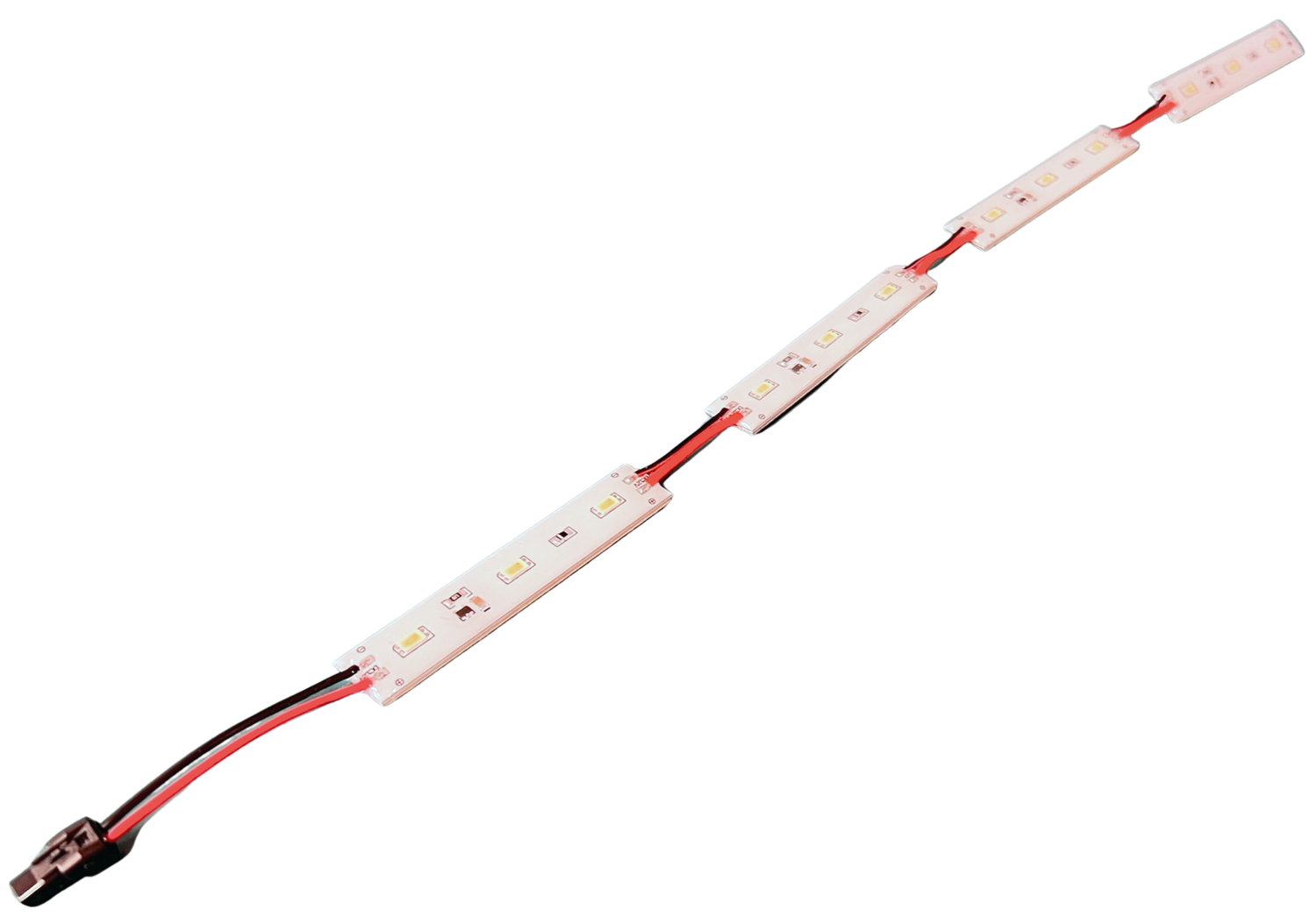 Led module white 4 modules with 2-Pin Molex Male connector