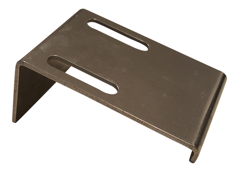 Stainless steel Clamping plate for Rails 74x36 mm
