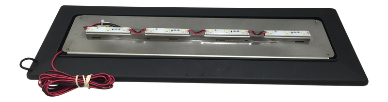 Magnetic fixing including fixed base plate LED