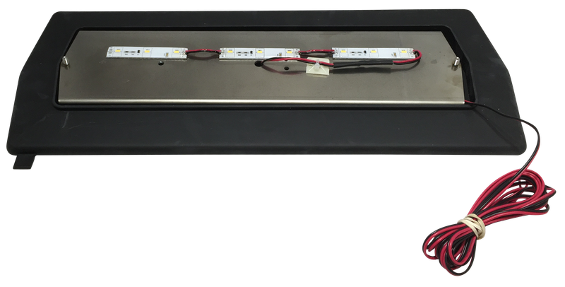 Magnetic base black small including fixed base plate LED