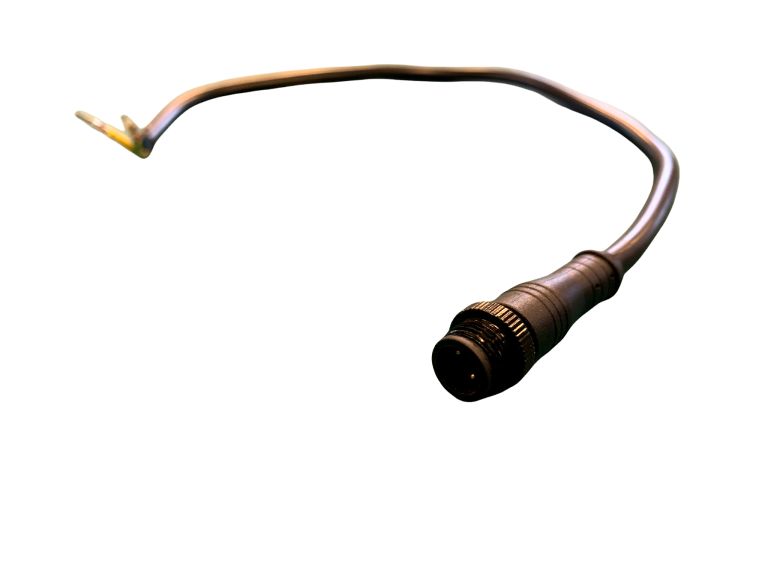 School sign cable including round connector (male)