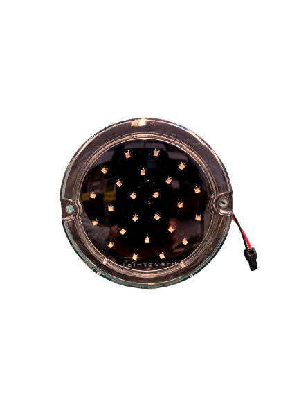 Warning flash light including 1 cable