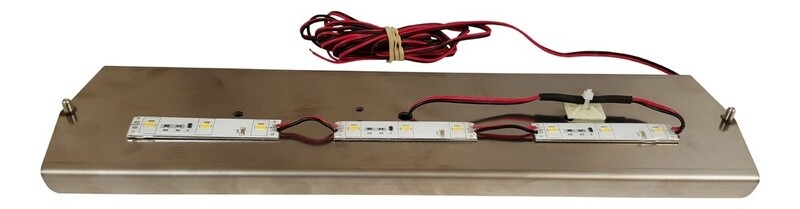 Bottenplatta Toplight Rostfri Liten med LED