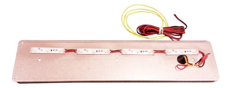 Bottenplatta Toplight Rostfri LED med Toppbelysning