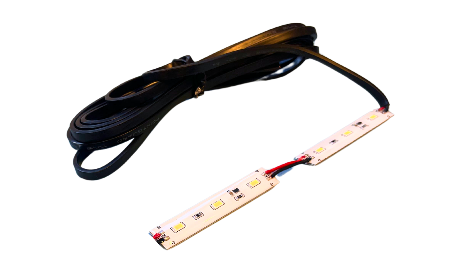 Led module White 2 Modules 180 mm Flat cable 3m