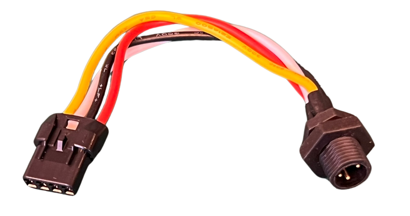 School Sign 525 - Splice Cable with Panel-Mounted Connector and 4-Pin Molex
