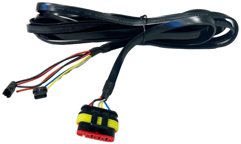 Car cable, 4 m with AMP male