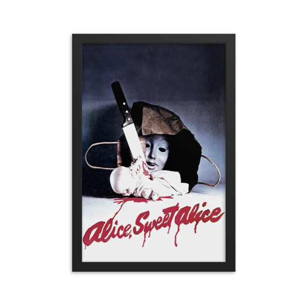 12" x 18" Alice Sweet Alice Framed Movie Poster