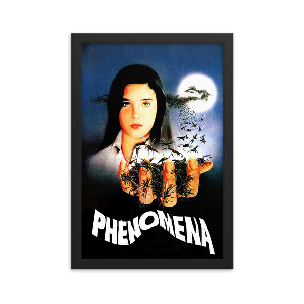 12" x 18" Phenomena Framed Movie Poster