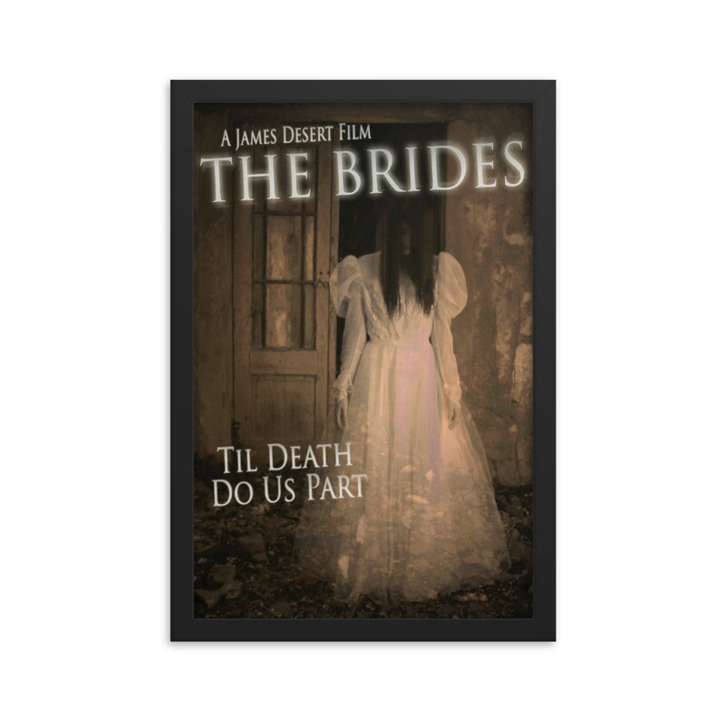 12" x 18" The Brides Framed Movie Poster