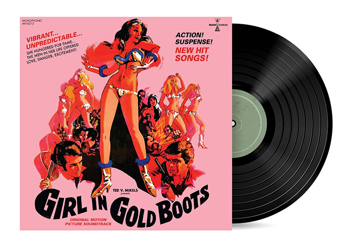 Girl in Gold Boots Original Motion Picture Soundtrack [Vinyl LP]
