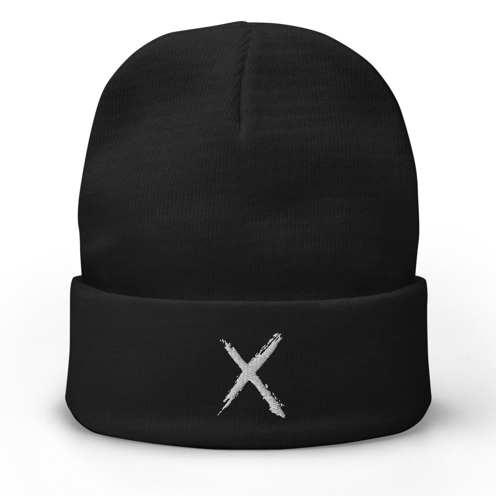 The X Conspiracy Embroidered Beanie