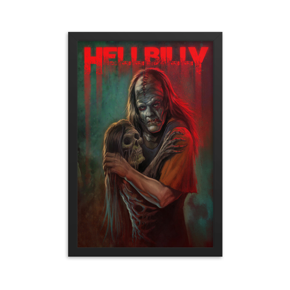 12" x 18" Hellbilly Framed Movie Poster