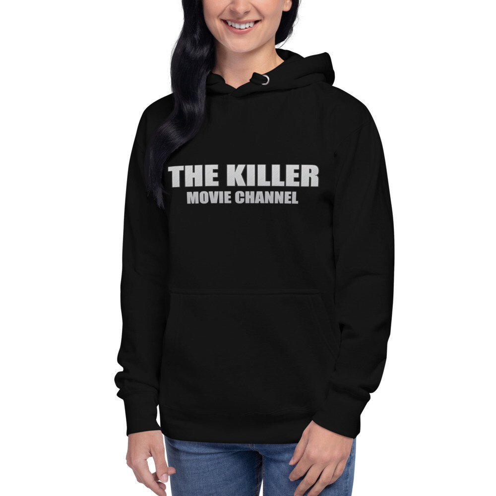 The Killer Movie Channel Hoodie, Color: Black, Size: S