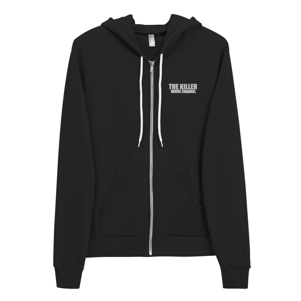 The Killer Movie Channel Hoodie sweater, Color: Black, Size: XS
