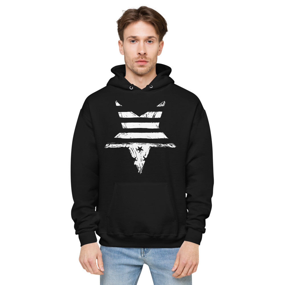 American Pentagram Hoodie, Color: Black, Size: S