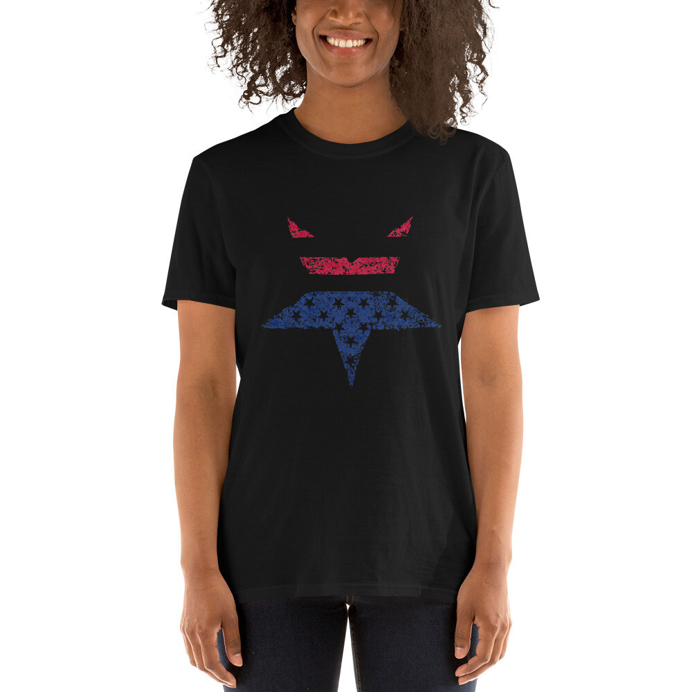 American Pentagram T-Shirt 3, Color: Black, Size: S