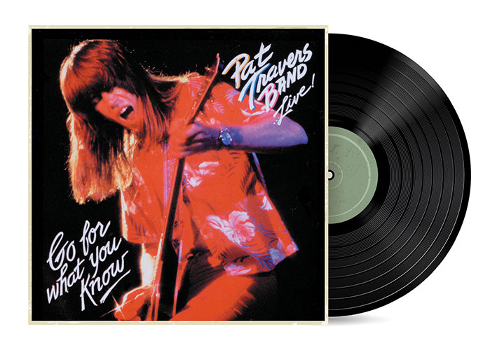 Go For What You Know by Pat Travers [Vinyl LP] SOLD OUT
