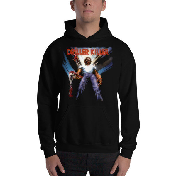 Driller Killer Hooded Sweatshirt, Size: S
