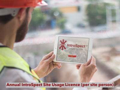 Annual IntroSpect Site Usage Licence (per site person)