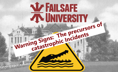Warning Signs:  The precursors of Catastrophic Incidents